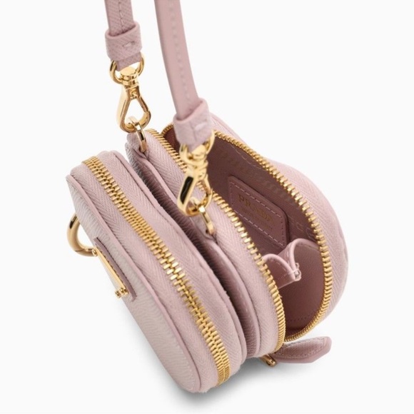 PRADA  Heart Leather mini pouch - Picture 6 of 11